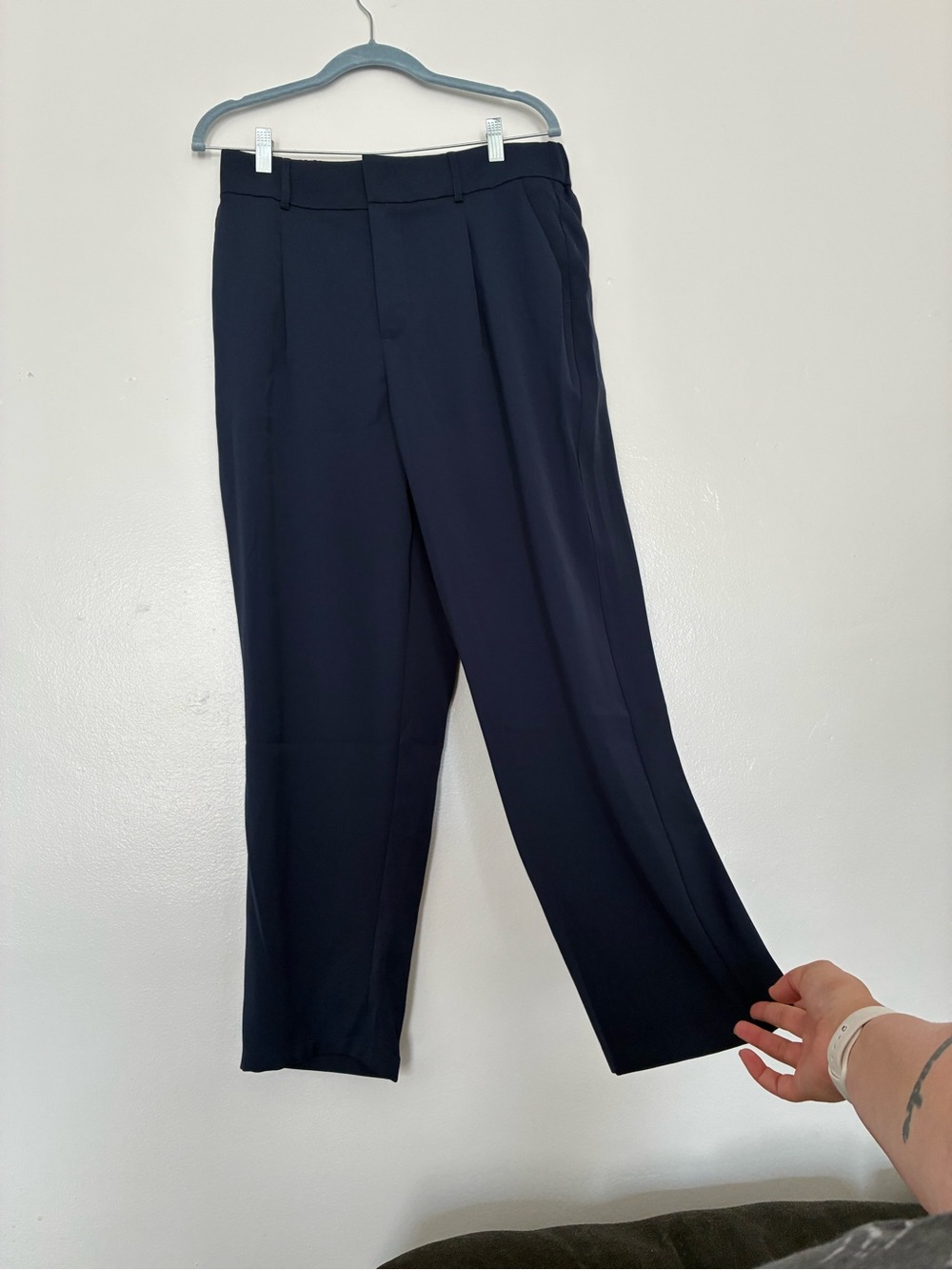 Halara navy blue high-waisted pants